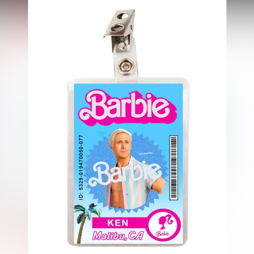 Barbie Movie ID Badge - Ken